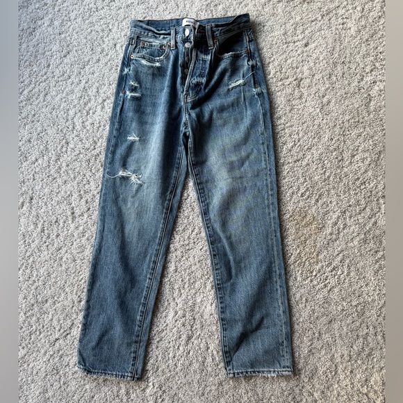 pistola Denim - Pistola Womens Straight Blue Jeans